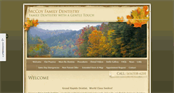 Desktop Screenshot of mccoyfamilydentistry.com